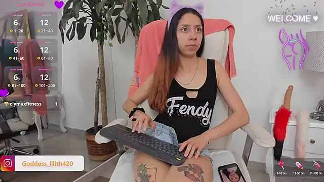 Goddess  Lilith online show from 12.15.24