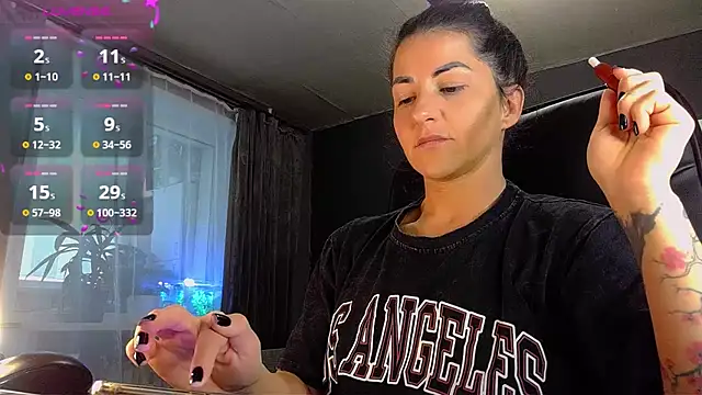 Snapshot of Aria_Dl chatting on 01.30.25 Aria Dl online show from 01.30.25