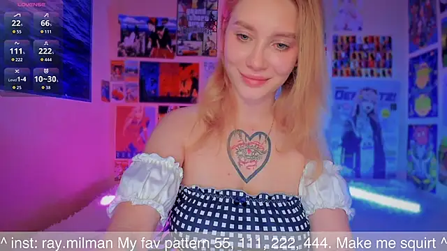 Snapshot of AliceMilman chatting on 09.18.25 AliceMilman online show from 09.18.25