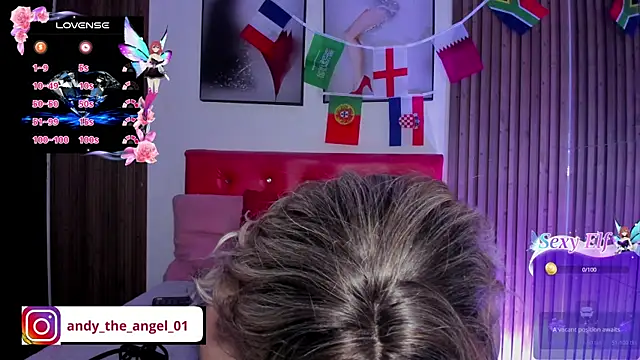 andy angell1 online show from 07.17.26