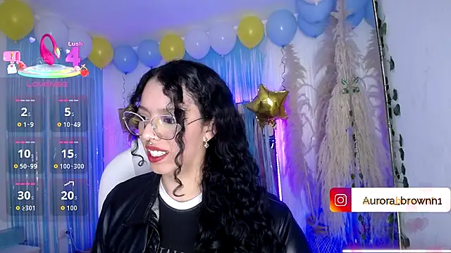 Snapshot of Aurora_Brownn chatting on 09.29.25 Aurora Brownn online show from 09.29.25