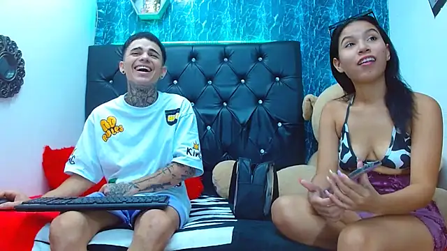 Snapshot of exotic_hot_couple chatting on 01.20.25 exotic hot couple online show from 01.20.25