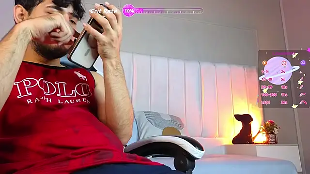 Snapshot of Samir_bear chatting on 03.27.26 Samir bear online show from 03.27.26