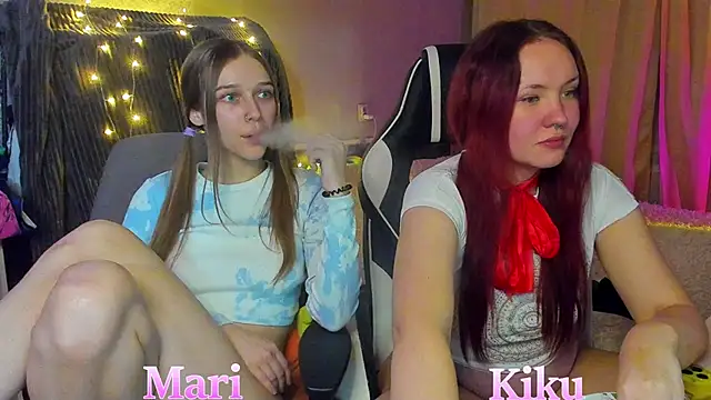 Snapshot of kikumari chatting on 12.23.24 kikumari online show from 12.23.24