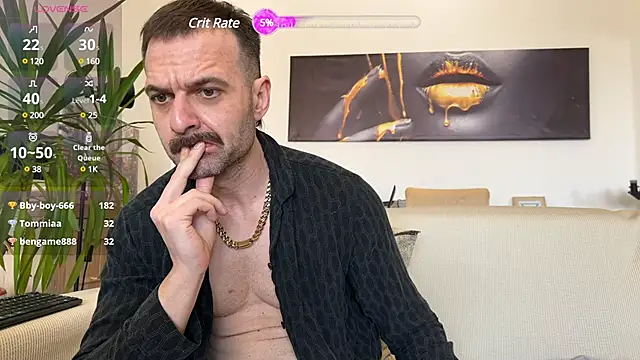 Asmodeuss666 online show from 02.23.25