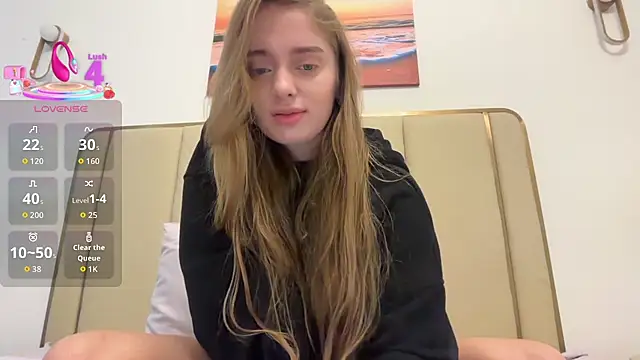 Snapshot of BabyMelie chatting on 02.05.26 BabyMelie online show from 02.05.26