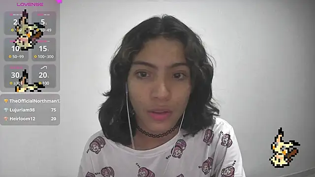 Snapshot of Lovelyamyy chatting on 02.02.25 Lovelyamyy online show from 02.02.25