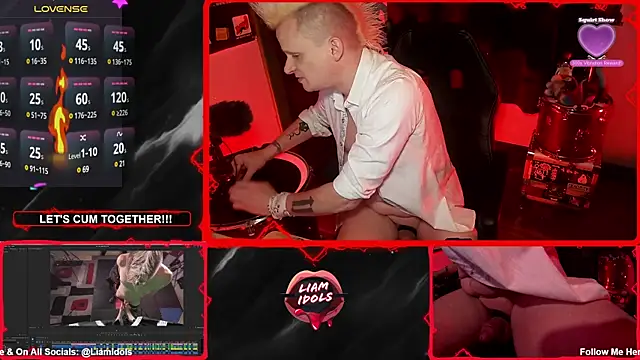 Snapshot of LiamIdols chatting on 01.16.25 LiamIdols online show from 01.16.25