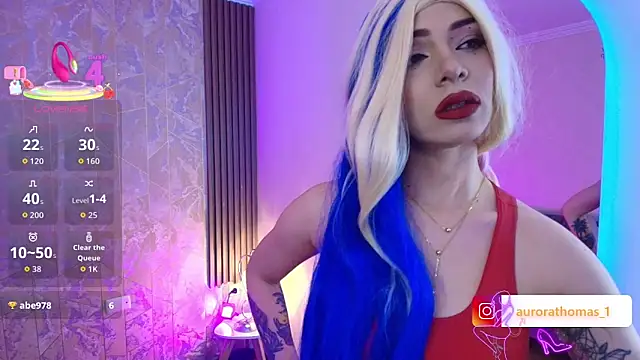 Aurora thomas  1 online show from 04.03.26