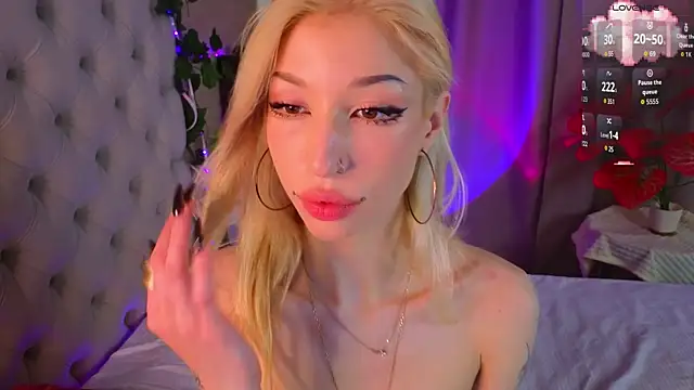 Snapshot of SallyCha chatting on 05.24.26 SallyCha online show from 05.24.26