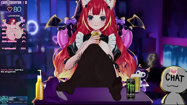 LewdKira VT online show from 04.24.26