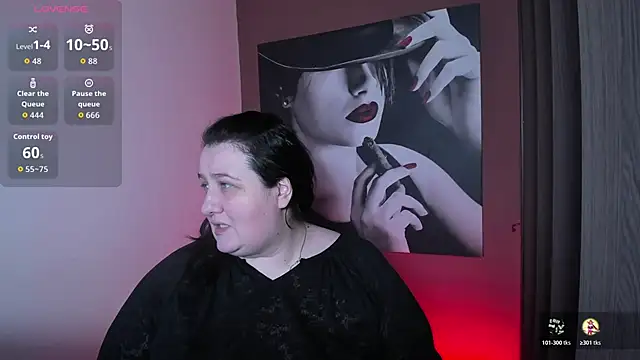 Snapshot of QueenOfHaze chatting on 02.25.26 QueenOfHaze online show from 02.25.26