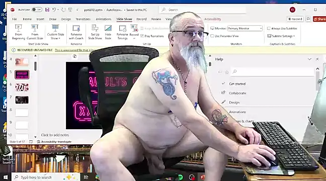 Snapshot of BigManCandy chatting on 02.16.25 BigManCandy online show from 02.16.25
