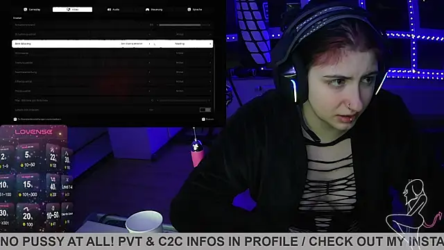 Gamergirl-Linela online show from 03.19.25