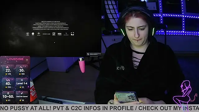 Gamergirl-Linela online show from 03.19.25