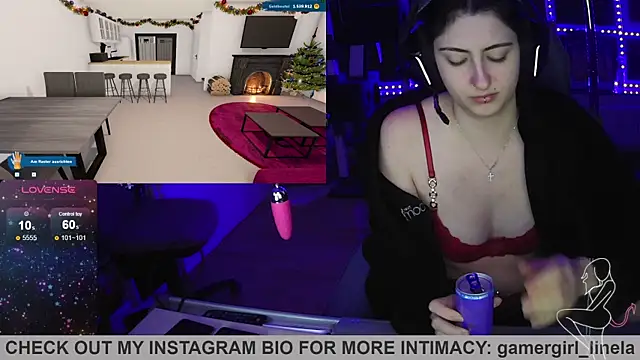 Gamergirl-Linela online show from 12.17.25