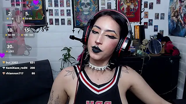 Nyx Blackmoon online show from 03.09.25