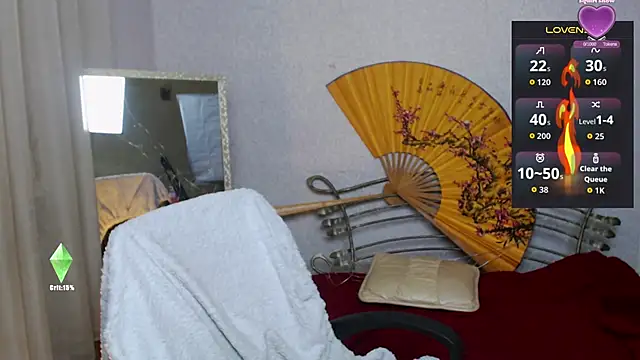 Snapshot of faiirylight chatting on 11.25.25 faiirylight online show from 11.25.25