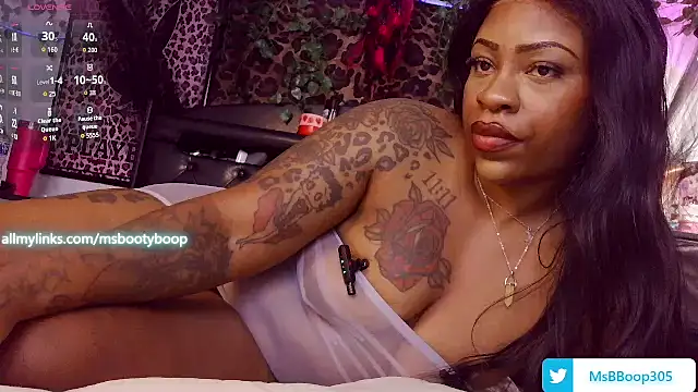 MsBootyBoop online show from 07.16.26