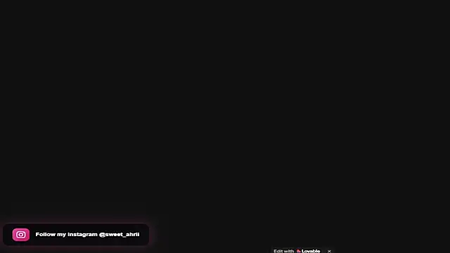 Snapshot of AhriSweet_ chatting on 04.29.26 AhriSweet online show from 04.29.26