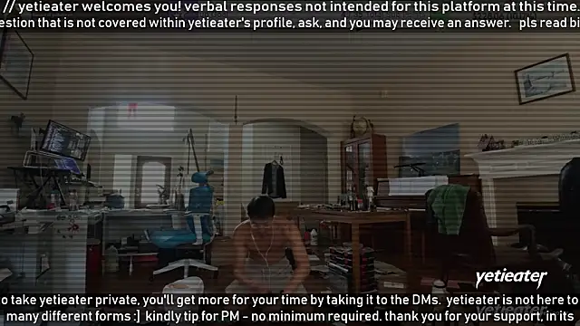 Snapshot of yetieater chatting on 04.18.26 yetieater online show from 04.18.26