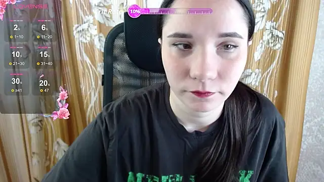 Snapshot of KateForLove chatting on 10.15.25 KateForLove online show from 10.15.25