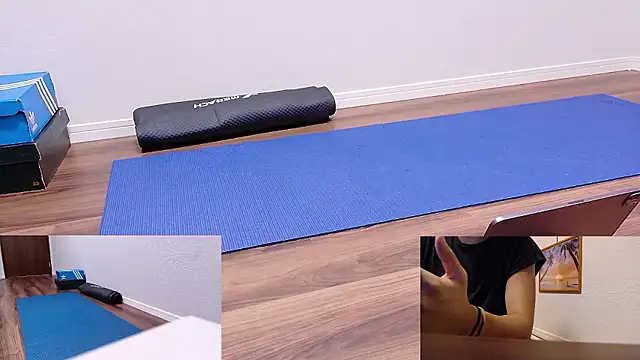 Snapshot of Stretch-man chatting on 10.08.25 Stretch-man online show from 10.08.25