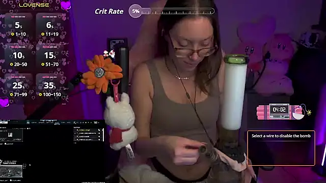 Snapshot of SpaceCowWhore chatting on 03.06.26 SpaceCowWhore online show from 03.06.26