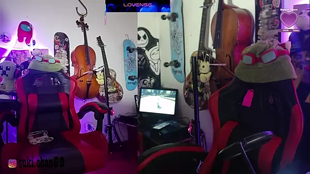 Snapshot of Sukychan_ chatting on 10.31.25 Sukychan online show from 10.31.25