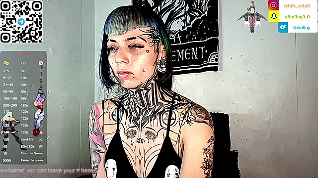 d3m0ny0 0 online show from 07.24.26
