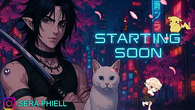 Seraphiell online show from 02.10.26