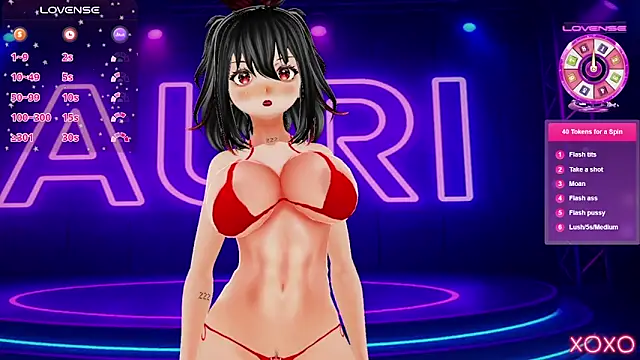 Snapshot of Auri_Hikaru chatting on 10.02.25 Auri Hikaru online show from 10.02.25