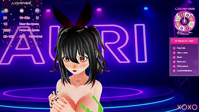 Snapshot of Auri_Hikaru chatting on 10.11.25 Auri Hikaru online show from 10.11.25