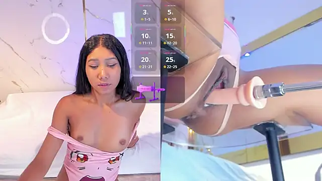 Snapshot of CandyRouse__ chatting on 12.22.25 CandyRouse online show from 12.22.25