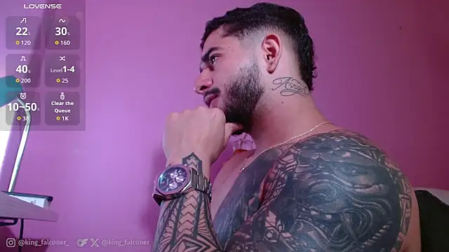 king falconer online show from 04.12.26