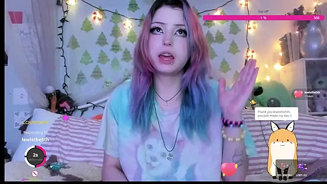 bunnyislewd online show from 12.20.25