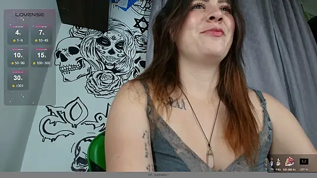 Snapshot of ImSophieFox chatting on 05.15.26 ImSophieFox online show from 05.15.26