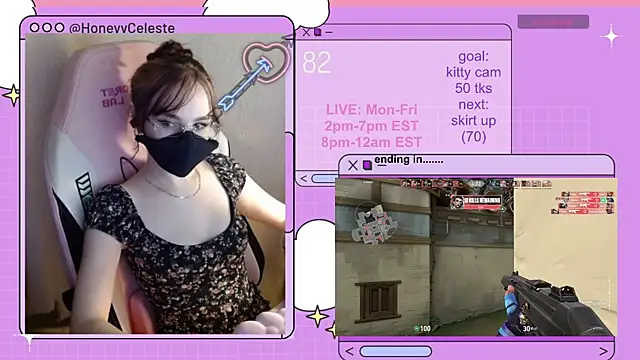 Snapshot of HoneyyCeleste chatting on 08.05.26 HoneyyCeleste online show from 08.05.26