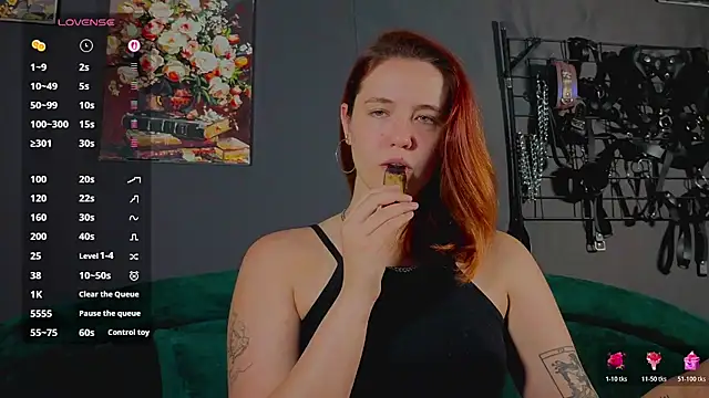Snapshot of the_high_priestess chatting on 07.18.26 the high priestess online show from 07.18.26