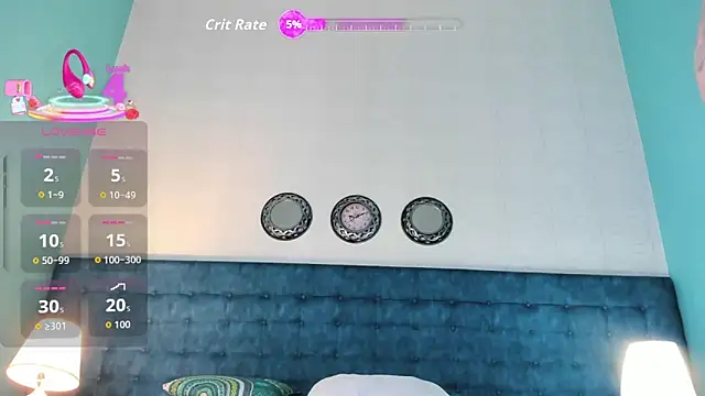 Snapshot of PaulinnaBlue chatting on 10.11.25 PaulinnaBlue online show from 10.11.25