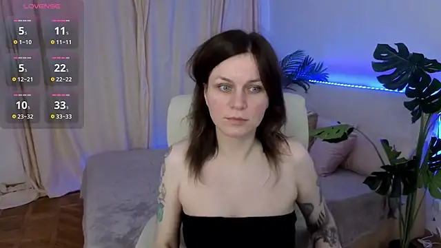 Snapshot of TinaMelt chatting on 10.08.25 TinaMelt online show from 10.08.25