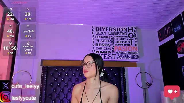 lesly cutee online show from 01.11.26