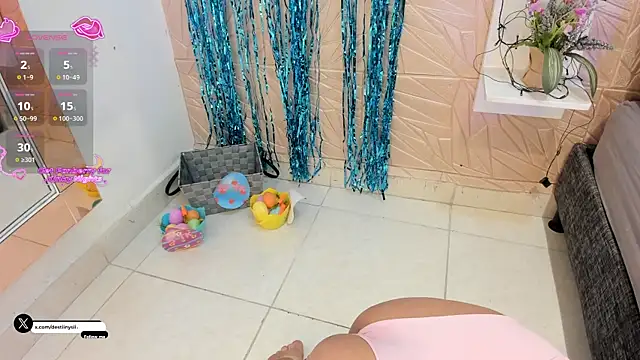 Snapshot of DestinySins chatting on 03.27.26 DestinySins online show from 03.27.26