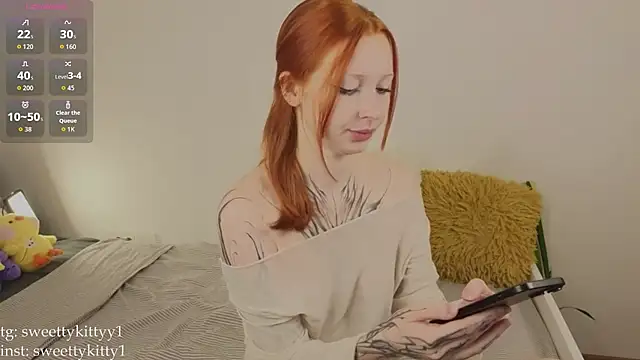 sweettykitty online show from 07.25.26