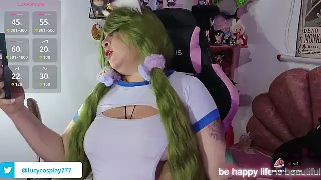 Lucycosplay777 online show from 03.13.26