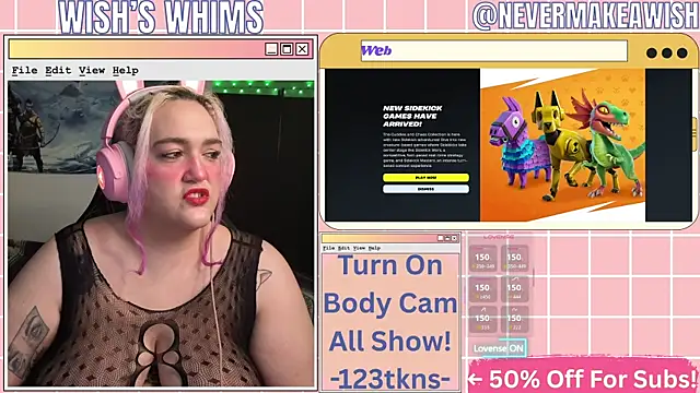 nevermakeawish online show from 07.24.26