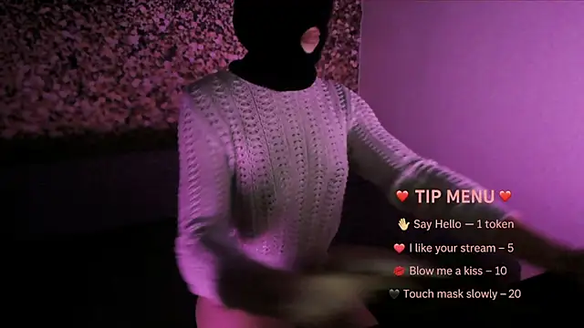 MaskedSeductress online show from 10.05.25