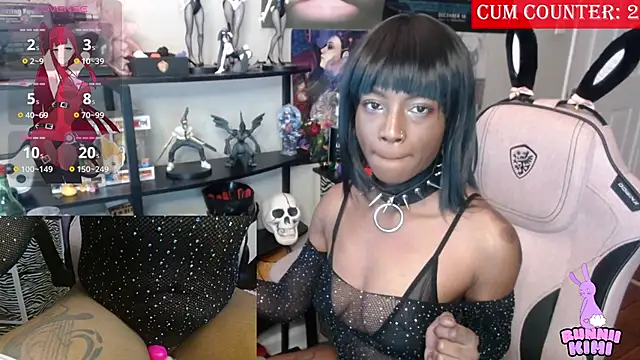 bunniikimi online show from 11.23.25