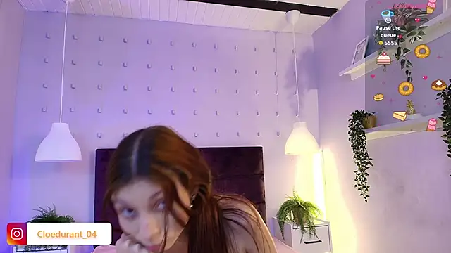 Snapshot of Cloedurant chatting on 05.27.26 Cloedurant online show from 05.27.26