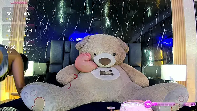 BustyGlow online show from 10.15.25